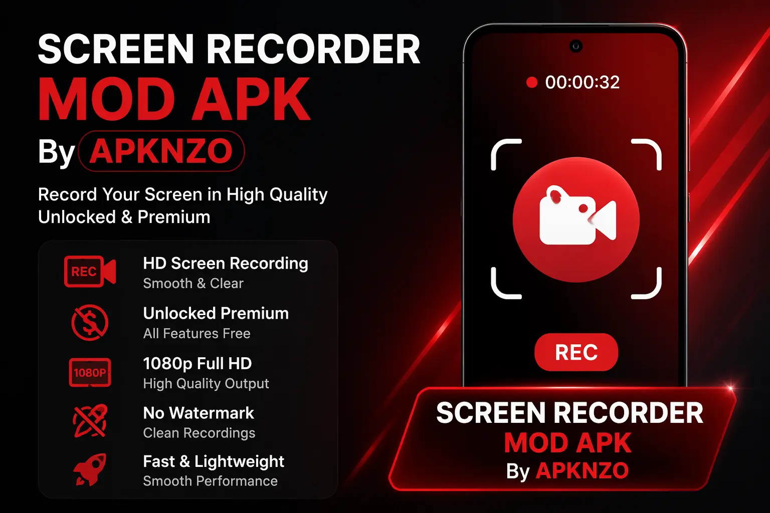 Screen Recorder mod apk